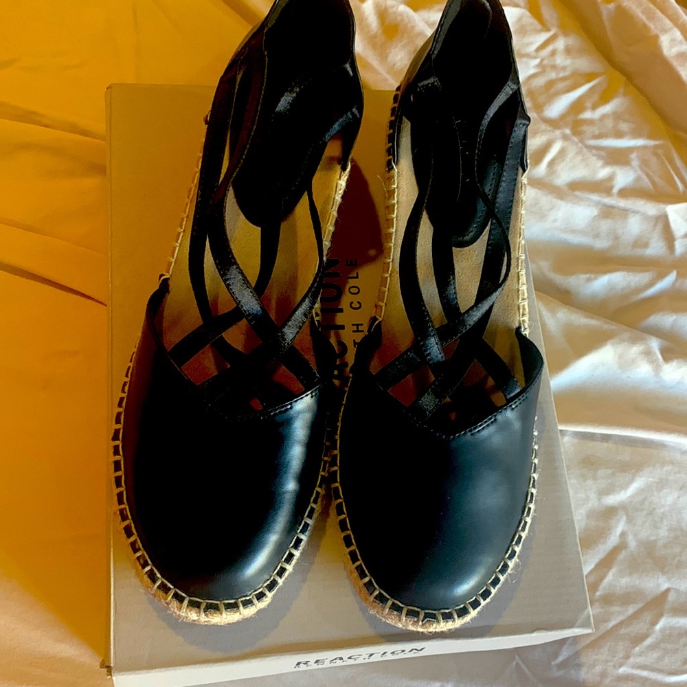 Beautiful black wedge